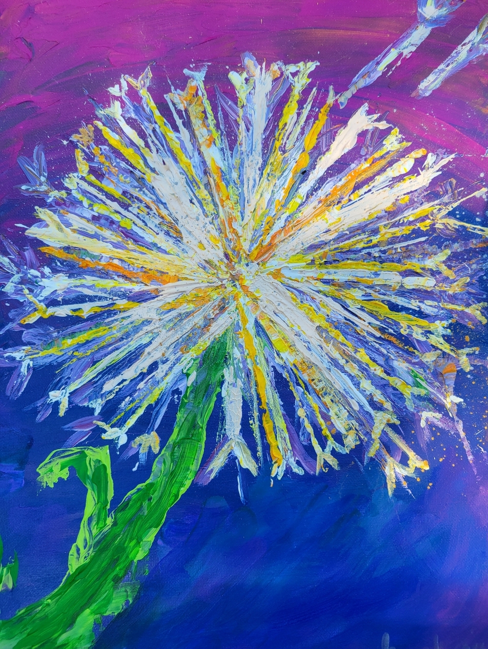 "Make A Wish" Original Artwork By Brea Marie 12in X 16in